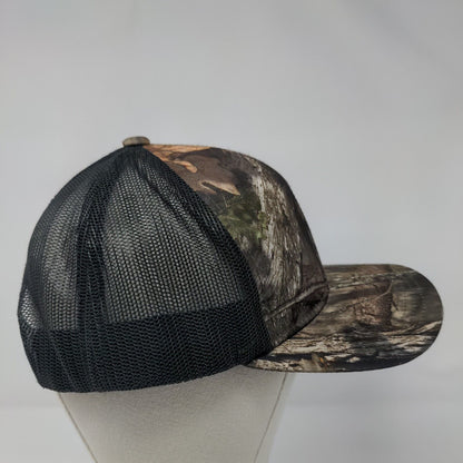 Pacific Headwear Snapback Trucker Hat Camouflage OSFA Adjustable Mesh Back
