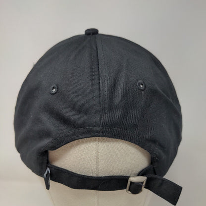 Unbranded Slideback Hat Black One Size Blank Adjustable Vent Holes