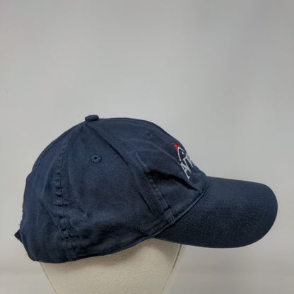 Aviagen Strapback Hat Blue One Size Adjustable Embroidered Cotton Chickens