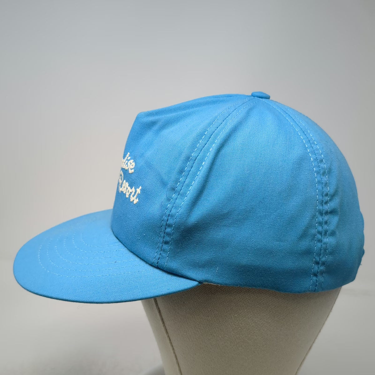 5 Panel Blue Hat One Size Paradise RV Resort Hummingbird Snapback Made in USA