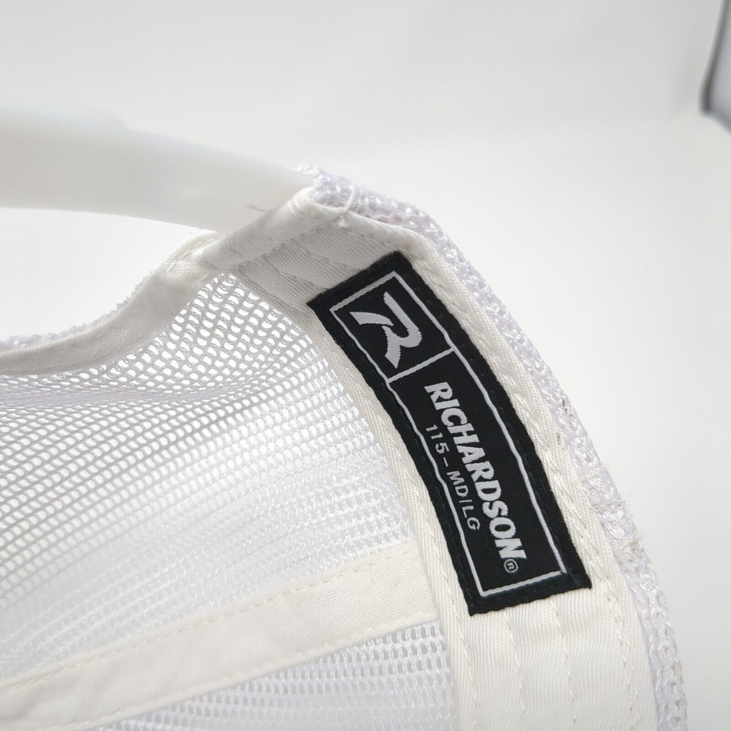 Cutting Edge Snapback Trucker Hat Blue M/L Adjustable Mesh Back Richardson