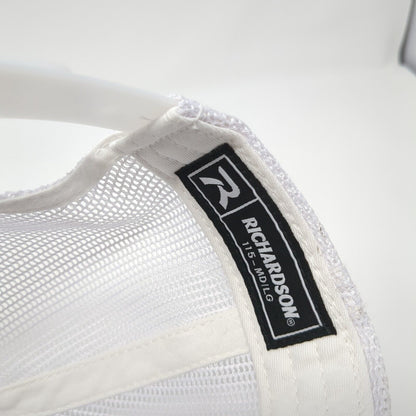 Cutting Edge Snapback Trucker Hat Blue M/L Adjustable Mesh Back Richardson