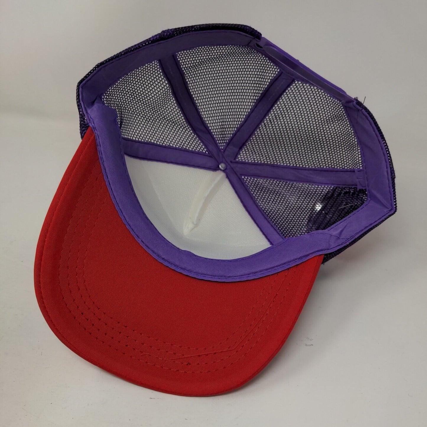 B*tch Please Snapback Mesh Back Trucker Hat Multi One Size Pin Colorblock