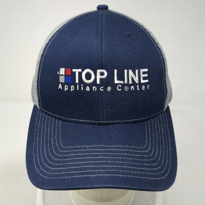 Outdoor Cap Trucker Hat Blue One Size Snapback Mesh Top Line Appliance Center