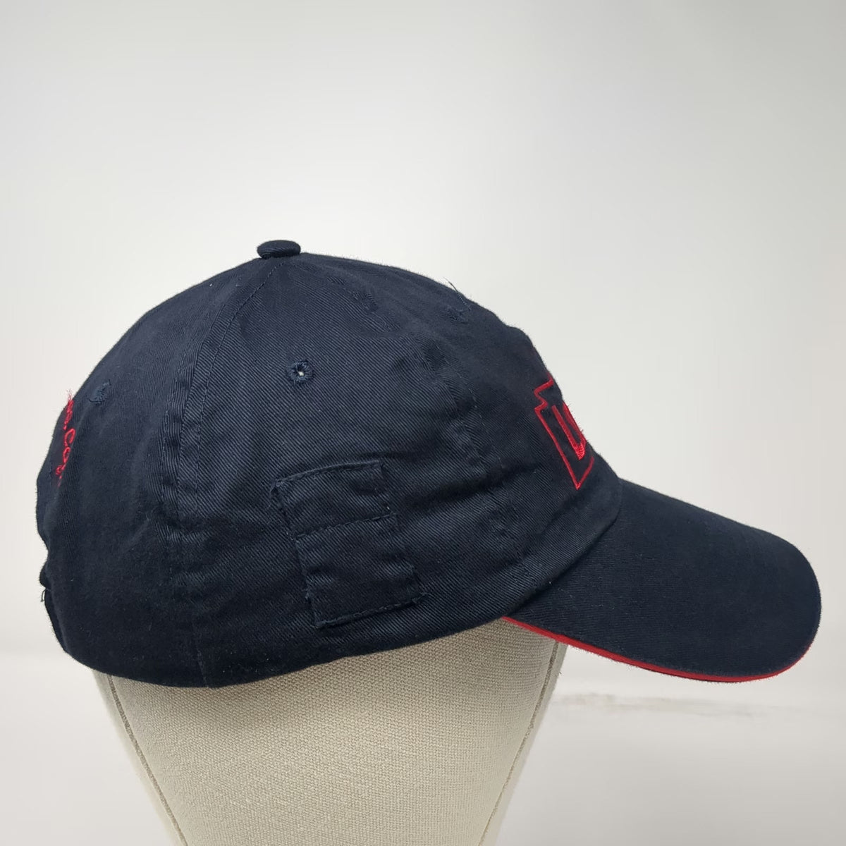 Hatteras Hats Lowes for Pros Baseball Cap Blue One Size Pockets Strapback Hat
