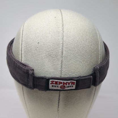 Zephyr FSU Seminoles Noles Gray Visor One Size Strapback Florida State 1851 Hat