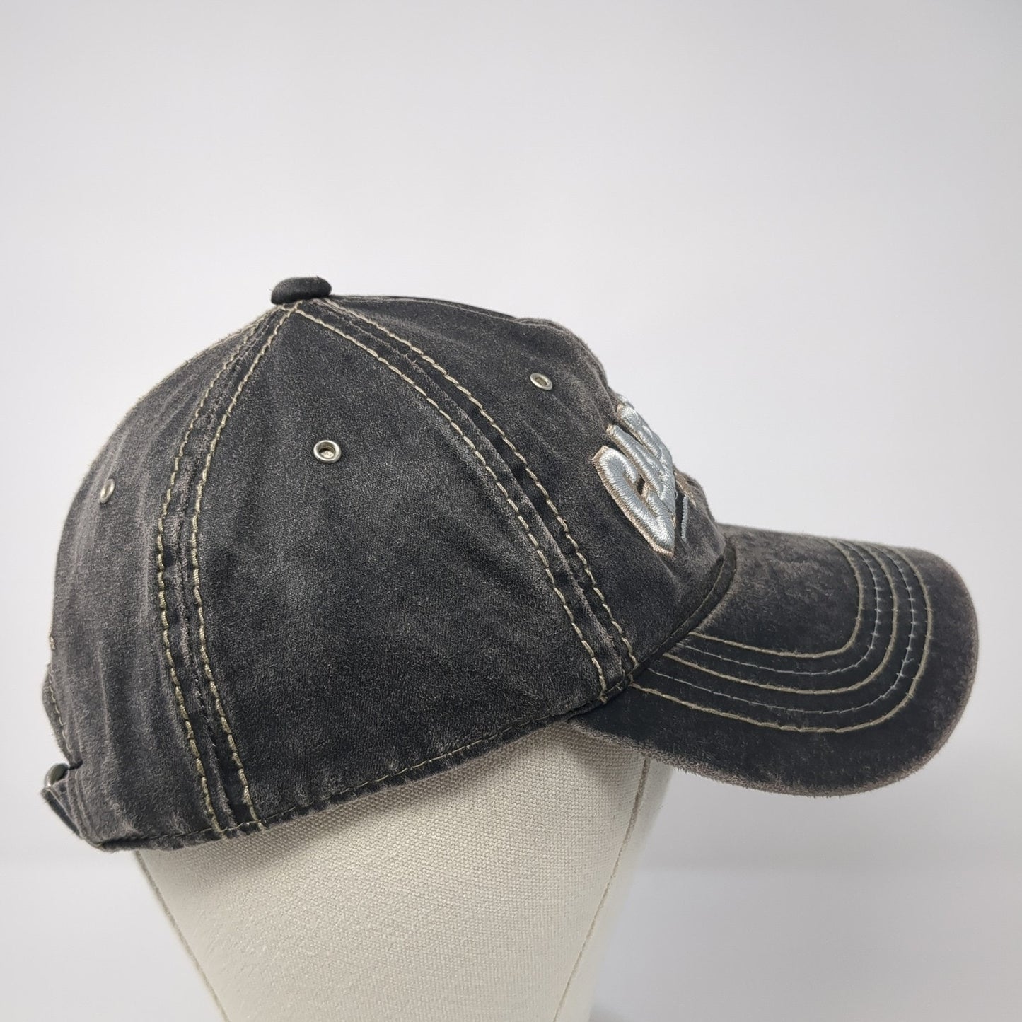 Cabela's Boise Idaho Slideback Hat Gray One Size Embroidered Adjustable