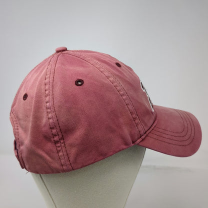 Montana Grizzlies NCAA Ouray Cap Hat Red One Size Strapback Curved Brim Cotton