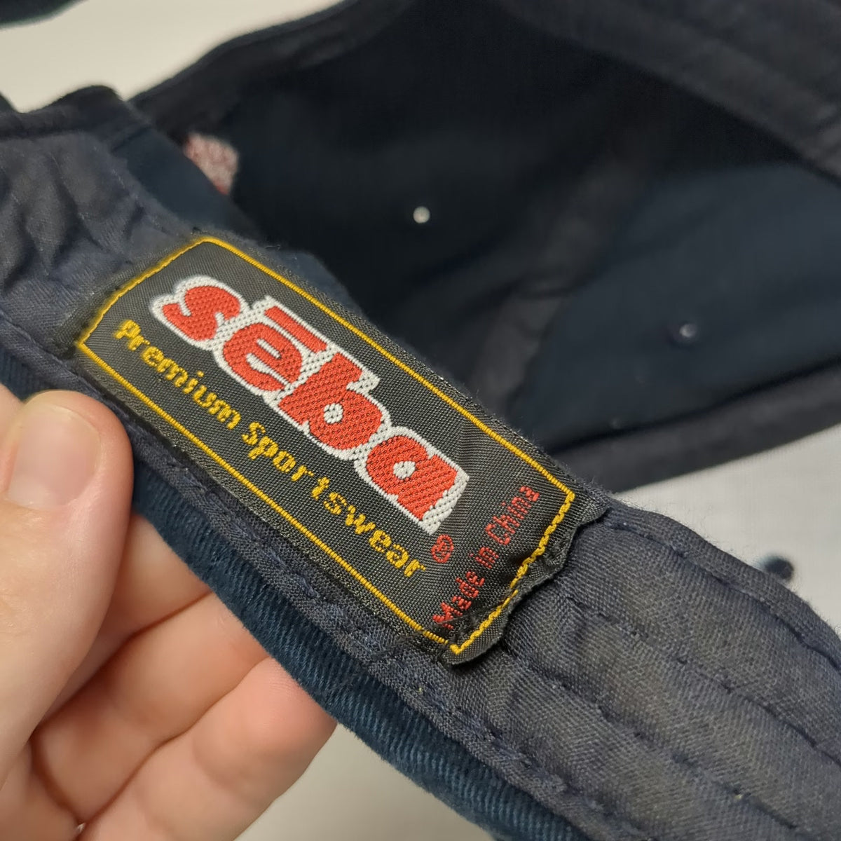 Seba ProSoft Technology Blue One Size Baseball Cap Strapback Hat Embroidered