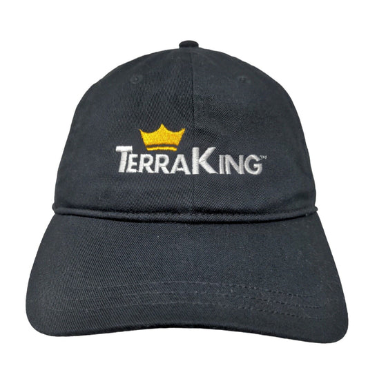 L.L. Bean Men's Terra King Slideback Hat Embroidered Logo Black OSFA Cotton