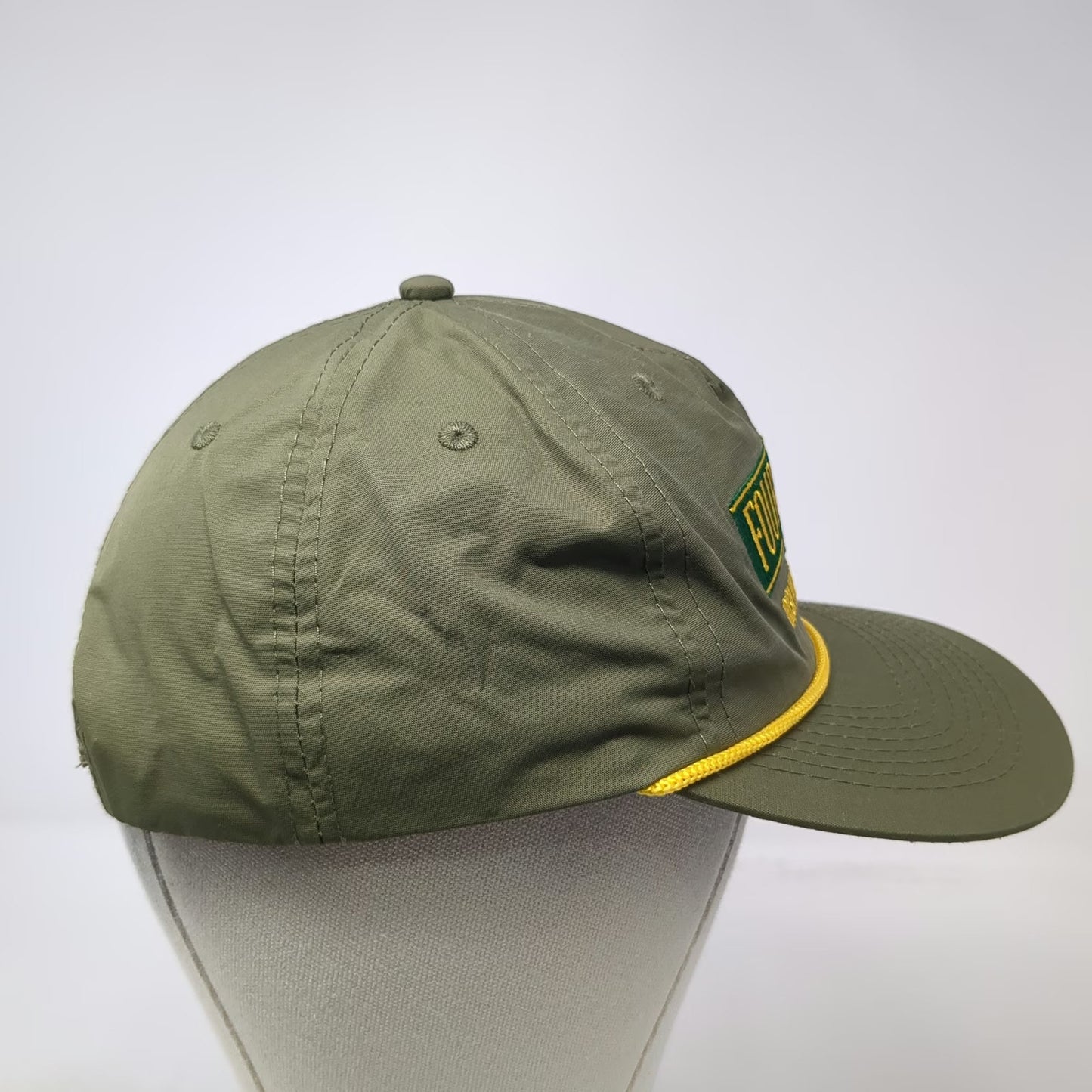 Four Walls Irish American Whiskey 5 Panel Green One Size Rope Snapback Hat
