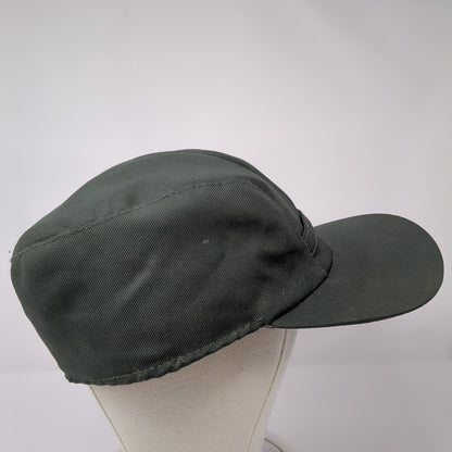Unbranded Fitted Cadet Army Cap Hat Green 7 5/8 Solid Blank Outdoor