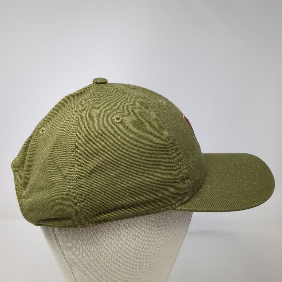 Baseball Cap Green One Size Smokey Bear Only You Hat Slideback US Forest Service