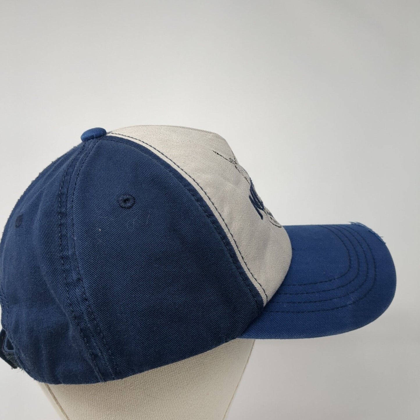 New York United States of America Strapback Baseball Cap Blue OS Adjustable