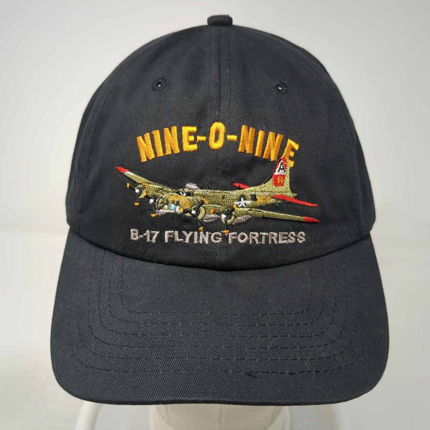 Collings Foundation Baseball Cap Black One Size B-17 Flying Fortress Nine-O-Nine