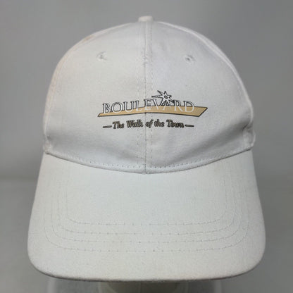 Boulevard The Walk Of The Town Slideback Hat White One Size 6 Panel