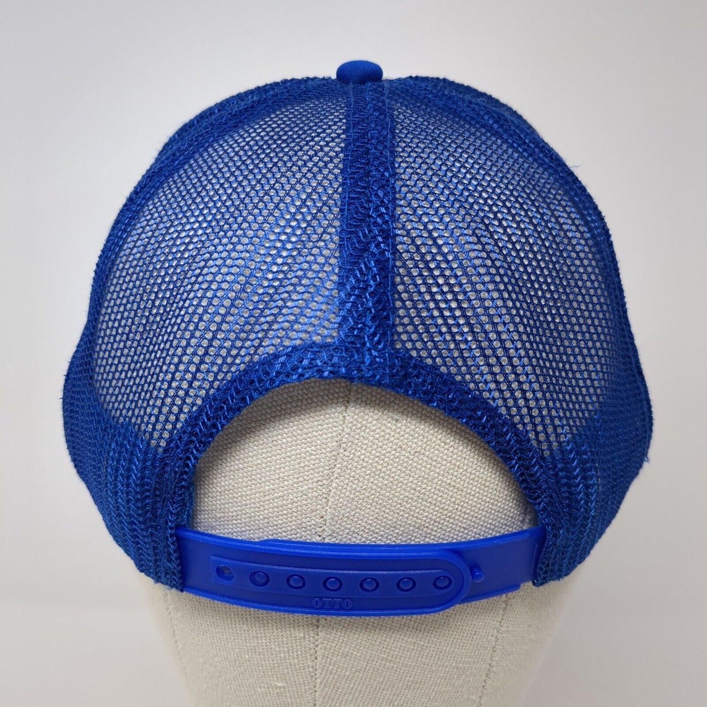 Otto Snapback Mesh Back Rope Trucker Hat Multicolor One Size Blank