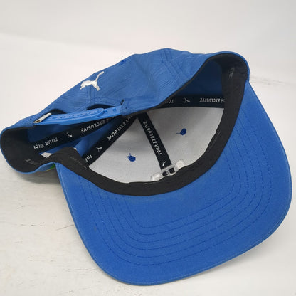 Puma Snapback Blue One Size Hat Sand Hollow Resort Golf Tour Exclusive P Logo