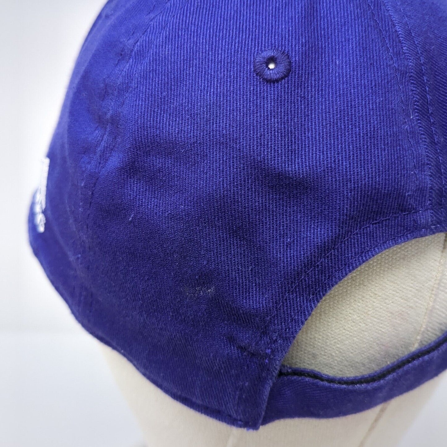 Letter D Strapback Hat Purple One Size Adjustable Embroidered Adidas
