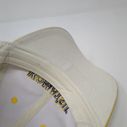 Komatsu Slideback Hat White One Size Adjustable Embroidered North American
