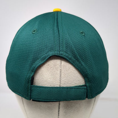 Oakland Athletics MLB OC Sports Baseball Cap Green Yellow One Size Strapback Hat