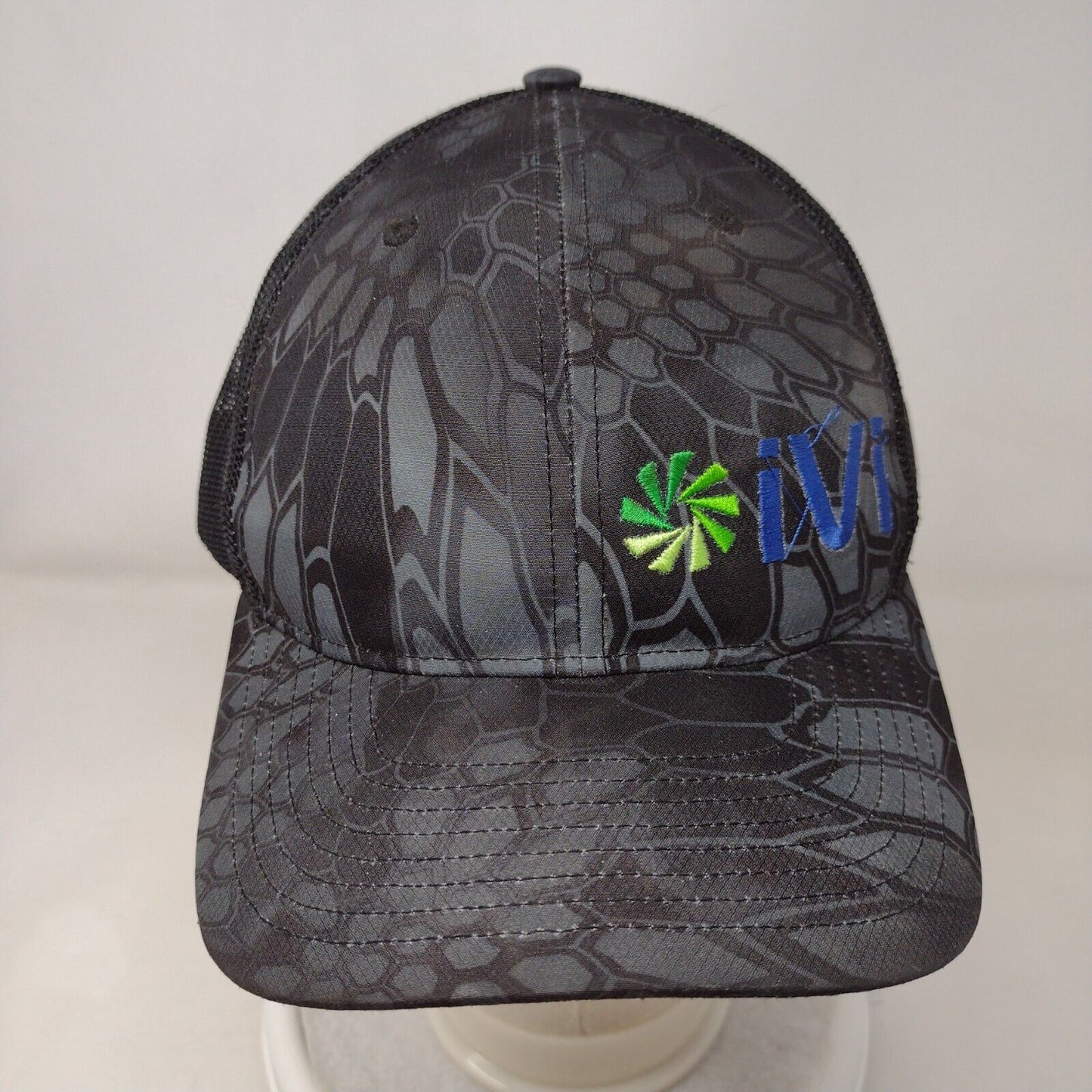 iVi Snapback Trucker Hat Multicolor One Size Adjustable Mesh Back Richardson