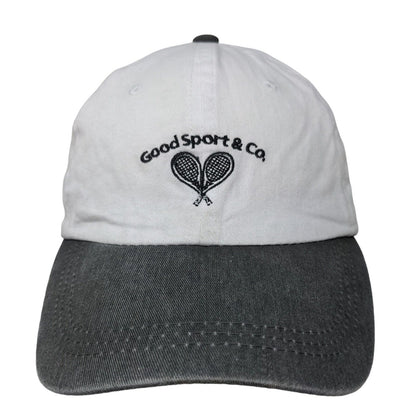 Good Sport & Co. Slideback Hat One Size White Embroidered Adjustable Strap