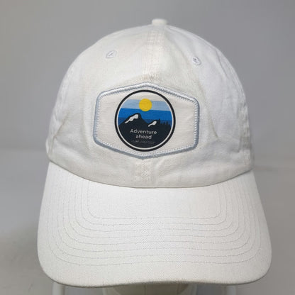 ahead Baseball Cap White One Size Adventure Ahead Patch Camp Lively 2023 Hat