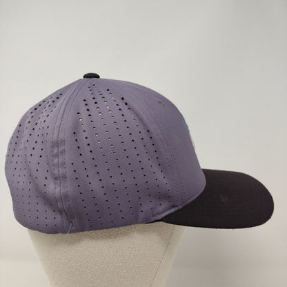 Ignite Fitted Hat Gray S/M Breathable Embroidered 6 Panel 474F Pacific Headwear