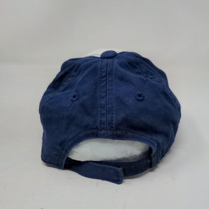 Make Some Noise Toddler Strapback Hat Blue 12-24 Month Embroidered Lion Gymboree