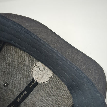 Hurley Snapback Hat Black One Size Adjustable 6 Panel The Classics Yupoong