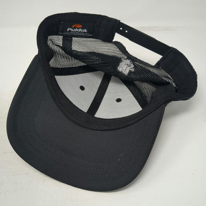 Pukka Marathon Pipe Line LLC 811 Logo Trucker Hat Black One Size Snapback Mesh