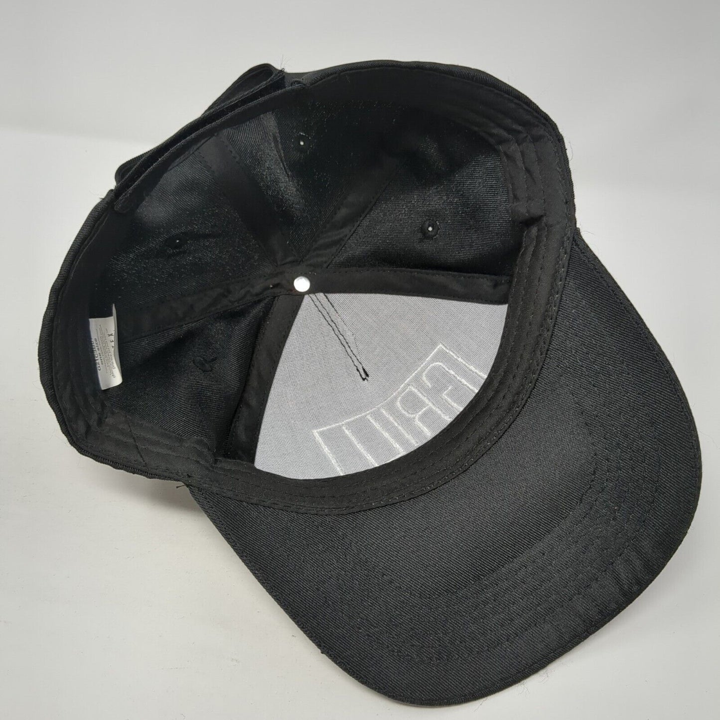Grill Master Strapback Hat Black One Size Adjustable Embroidered 6 Panel Gertex
