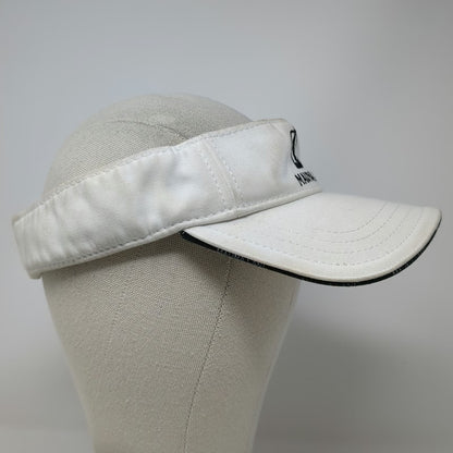 DPC Mauna Lani Big Island Visor White One Size Marlin Fishing Golf Strapback Hat
