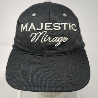 Majestic Mirage Punta Cana Resort Black Baseball Cap One Size Hat Souvenir