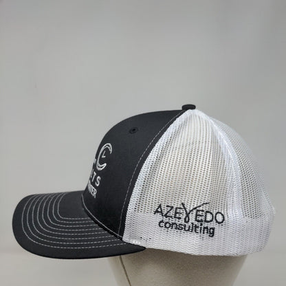 RLC Results Learning Center Snapback Trucker Hat Black One Size Richardson