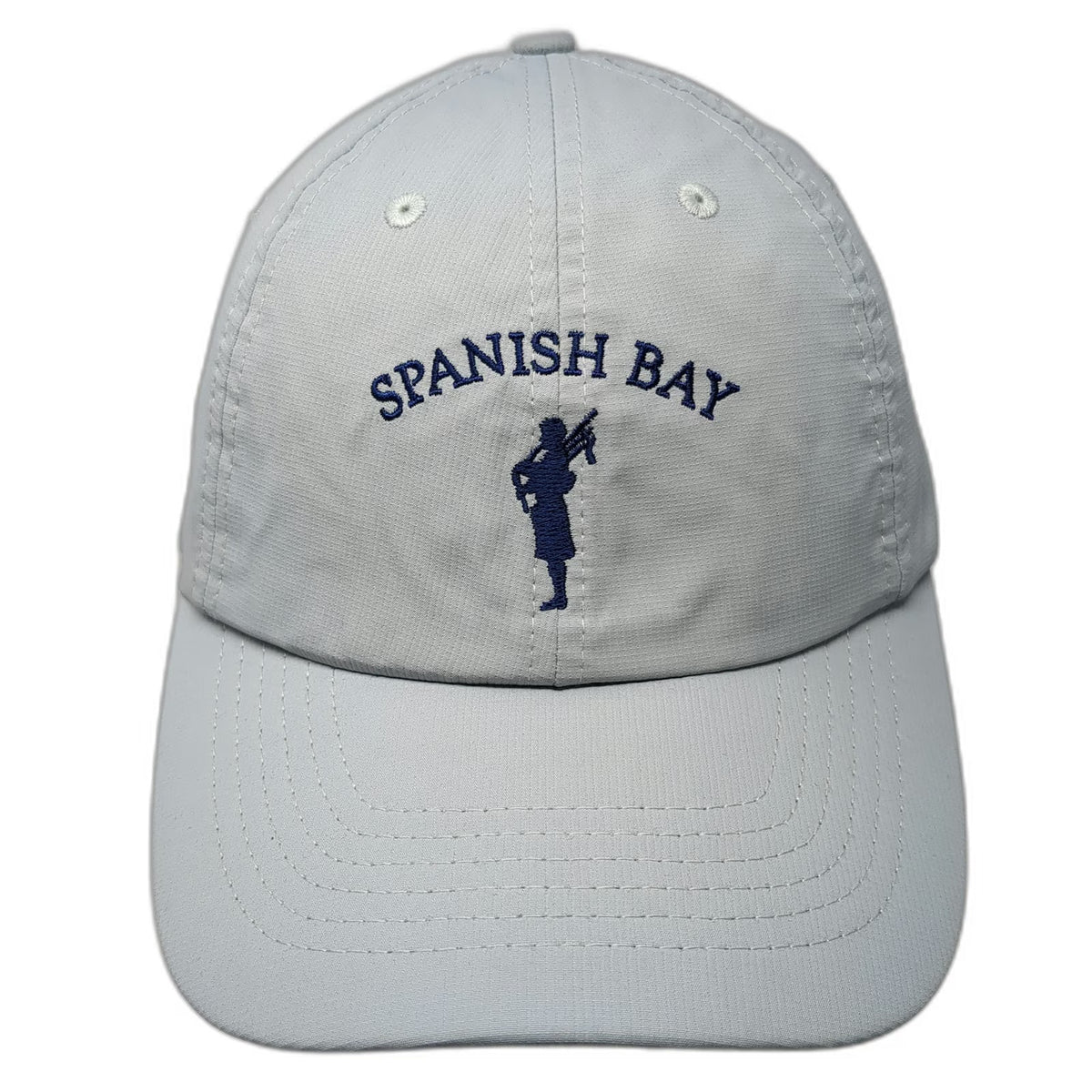 Imperial Spanish Bay Bagpiper Golf Hat Gray One Size Baseball Cap Strapback