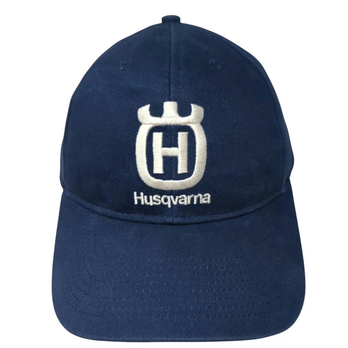 Cintas Husqvarna Logo Blue One Size Baseball Cap Hat Strapback Embroidered