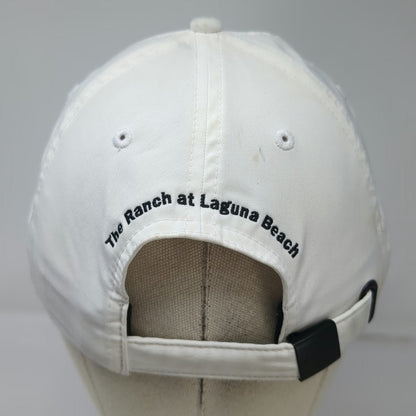 TaylorMade Baseball Cap White One Size The Ranch at Laguna Beach Golf Slideback