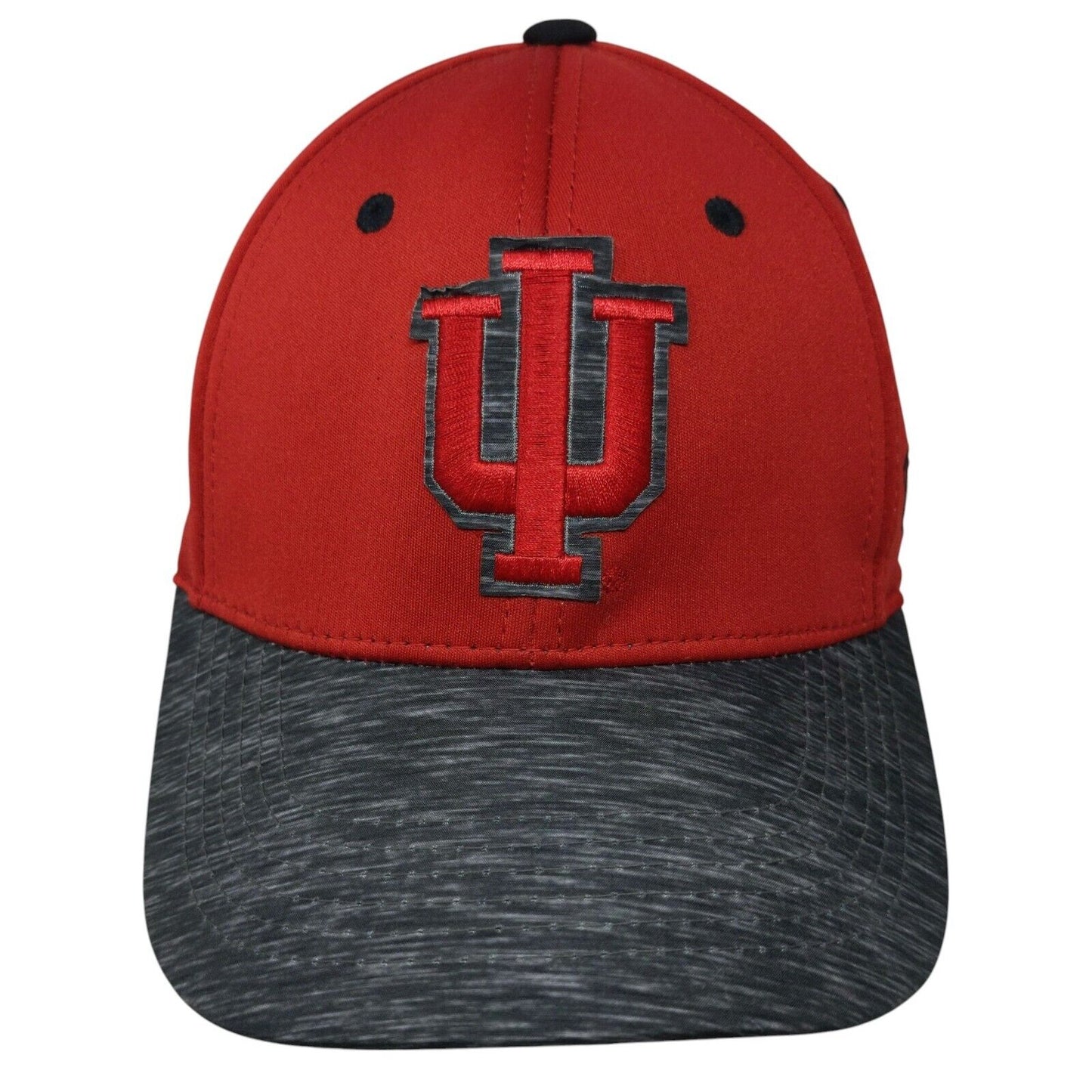 IU Indiana University Hoosiers Fitted Hat Red Top of the World Embroidered Logo