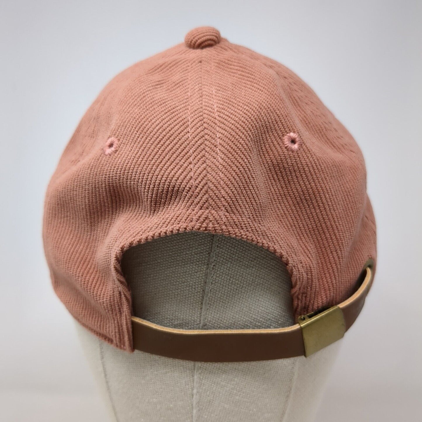 Universal Thread Slideback Hat Pink OSFA Adjustable Corduroy Blank