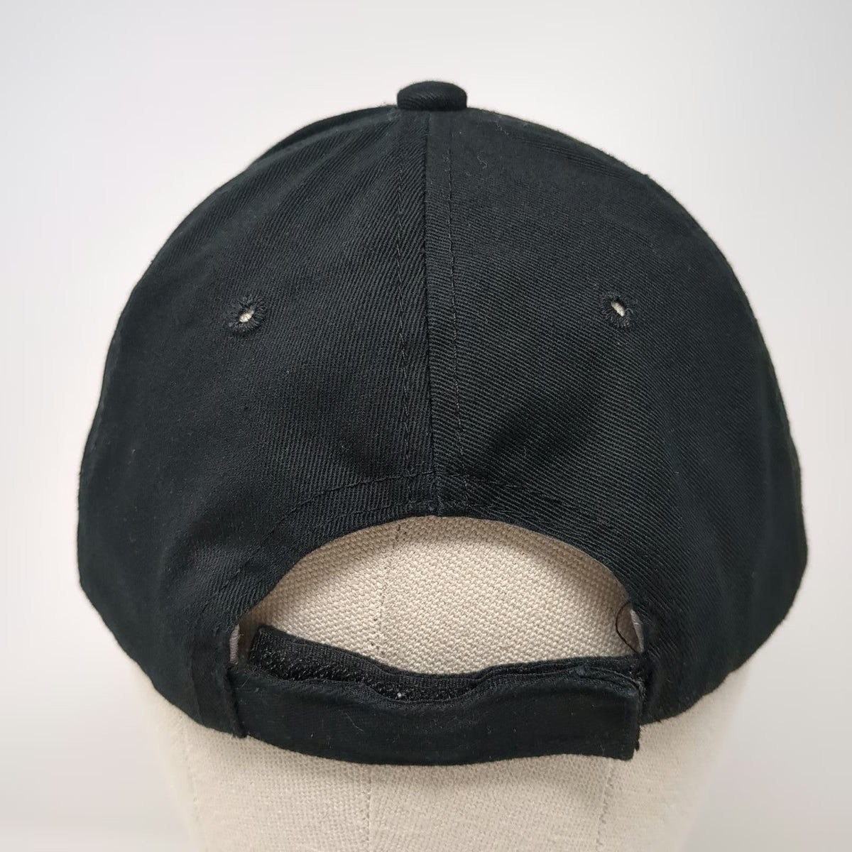 Eckrich Baseball Cap Black One Size Embroidered Patch Strapback Hat Since 1894