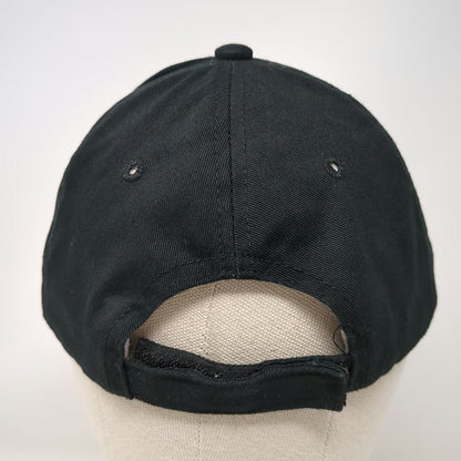 Eckrich Baseball Cap Black One Size Embroidered Patch Strapback Hat Since 1894