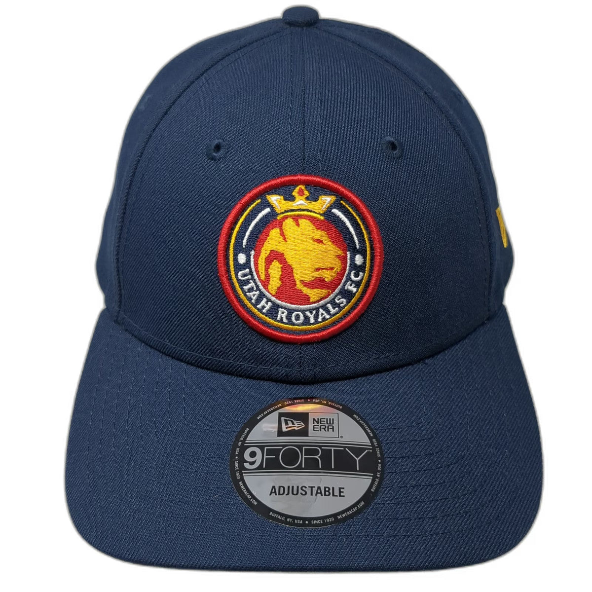 New Era Utah Royals FC Baseball Cap Blue One Size Strapback Soccer Hat 9FORTY