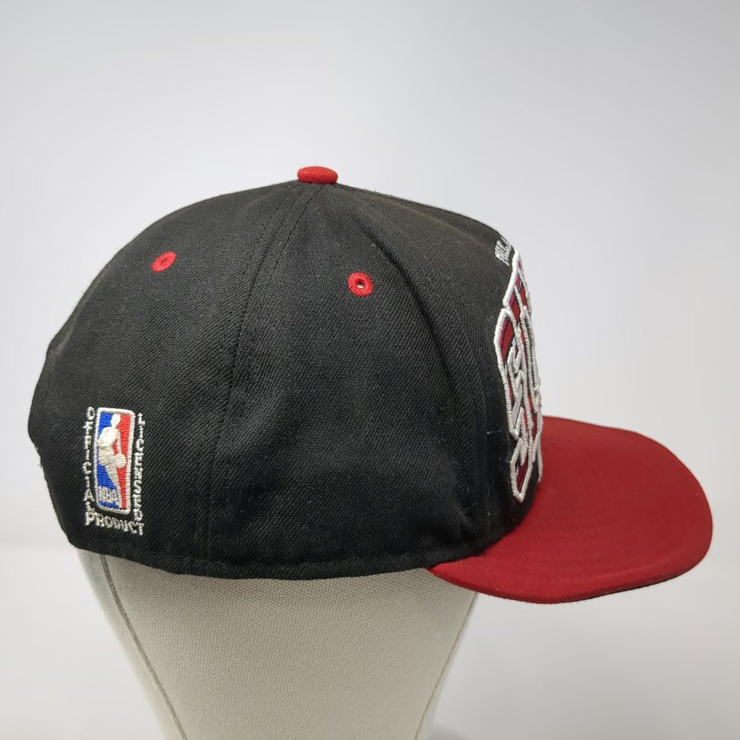 New Era Philadelphia 76ers Snapback Hat Black Red One Size 9FIFTY NBA Hardwood