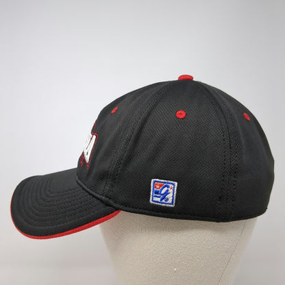 Georgia Bulldogs NCAA The Game Cap Black Red One Size A-Flex Mascot Logo Hat