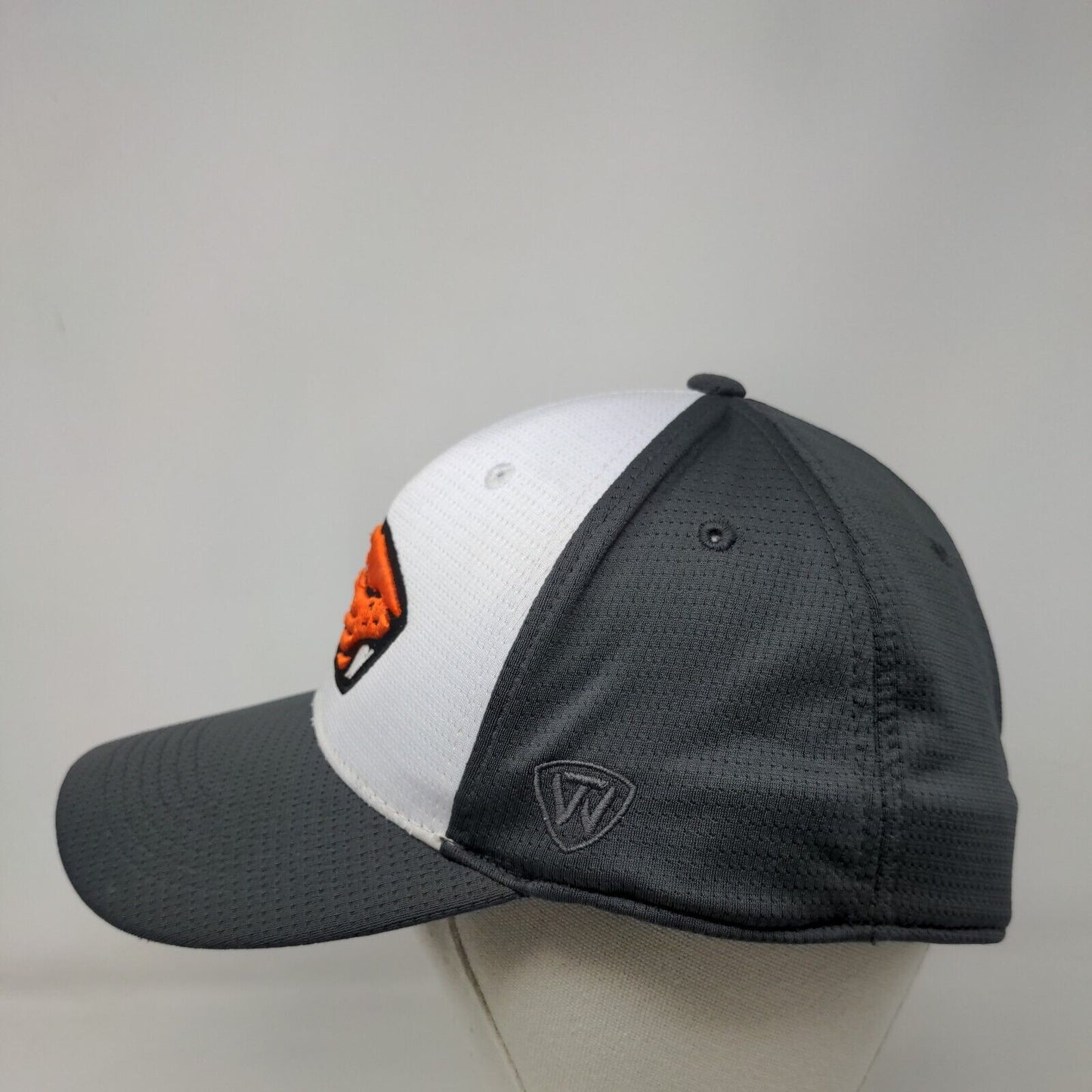 2017 College World Series Fitted Hat Gray One Size Embroidered Tow