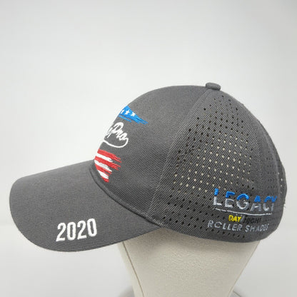 Shade Pro RV Awnings 2020 Strapback Hat Gray One Size Adjustable Patriotic
