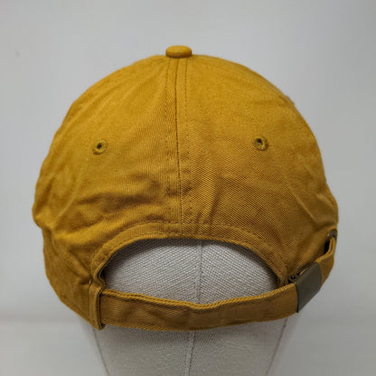 Universal Thread Slideback Hat Yellow One Size Adjustable 6 Panel Blank