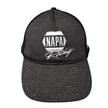 NAPA Racing Strapback Mesh Back Hat Black Embroidered Logo Hendrick Motorsports